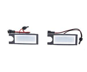 Oświetlenie LED tablicy rejestracyjnej