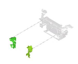 Rura dolotowa powietrza strona lewa